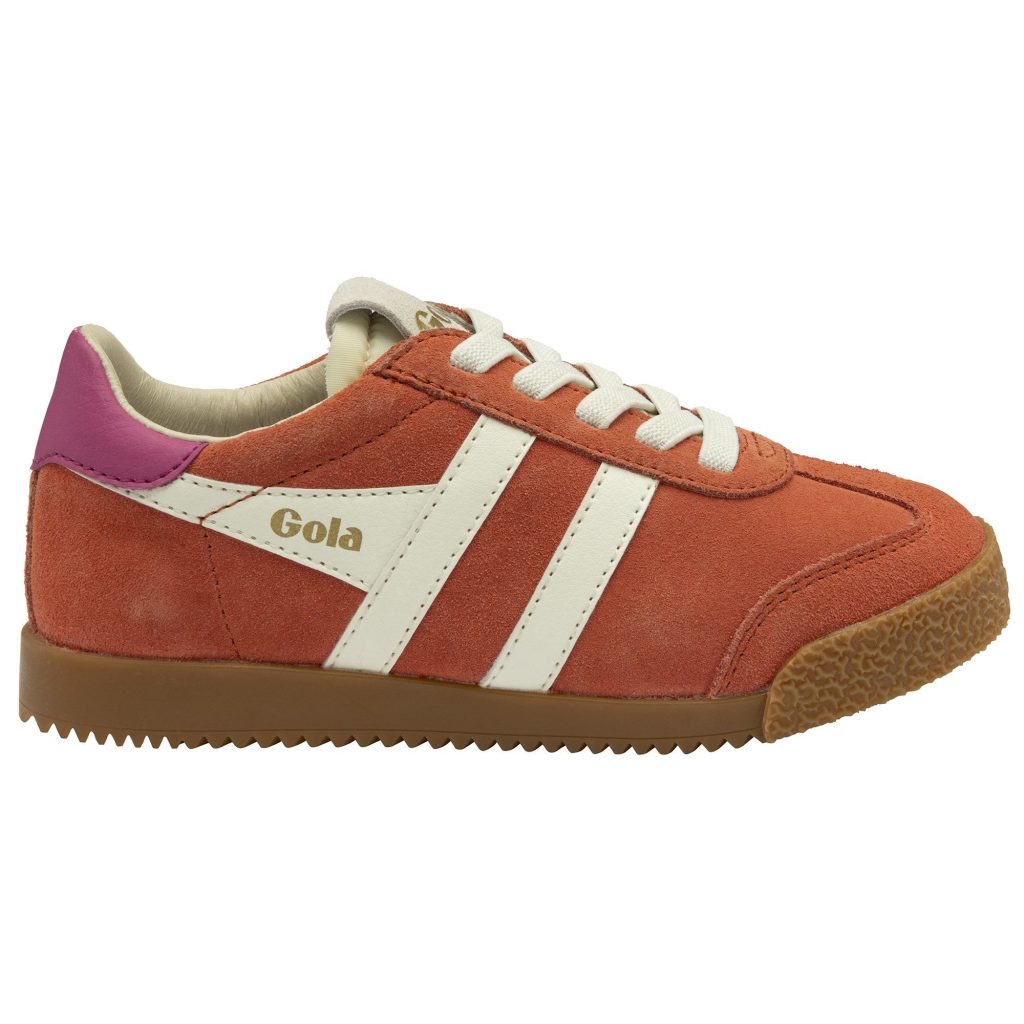 orange kids trainers