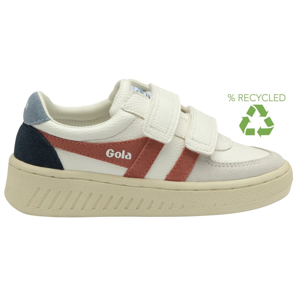 White Grandslam kids trainers