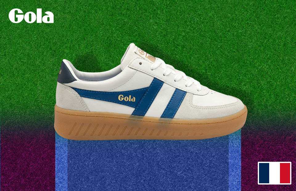 Grandslam Elite (White/Sapphire/Navy)