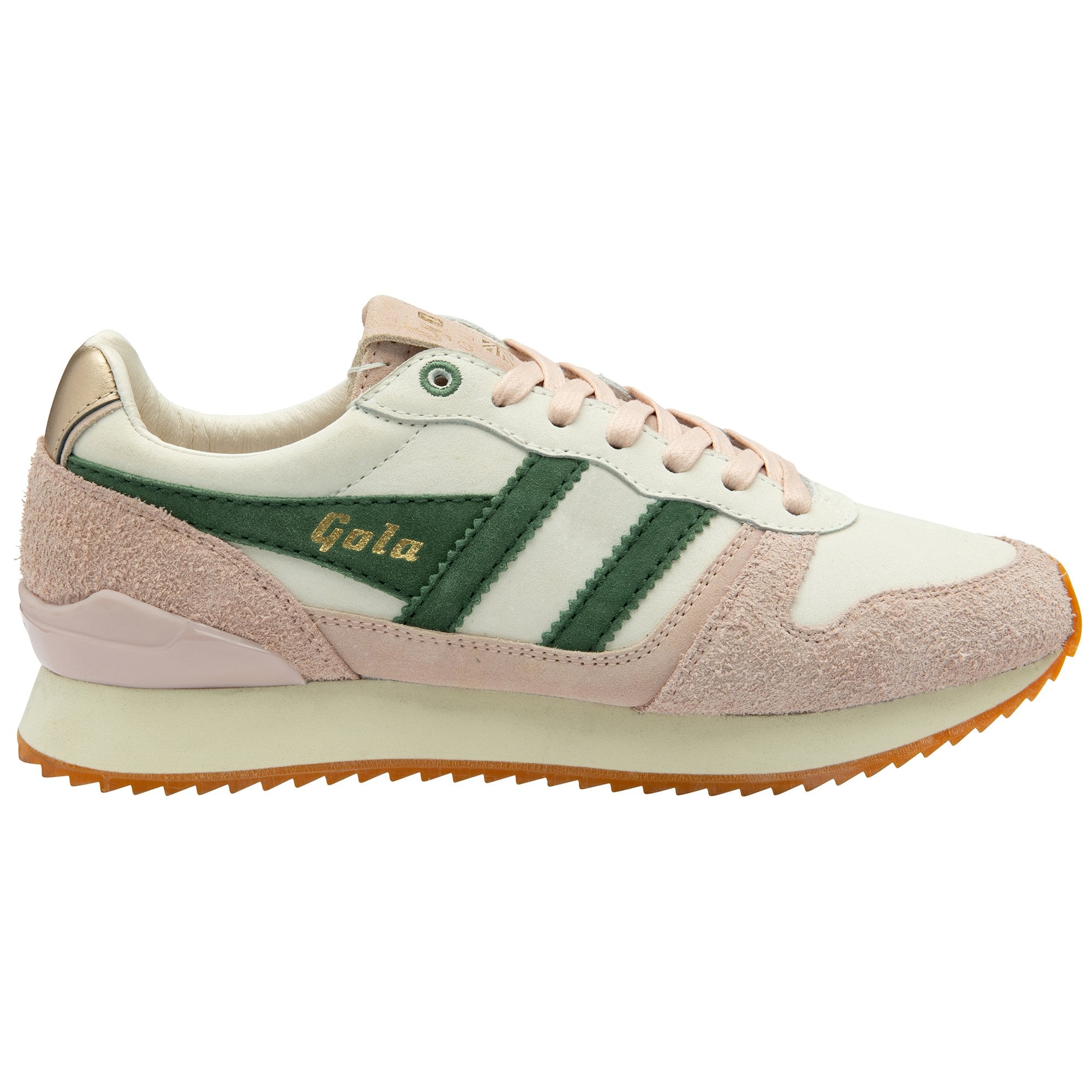 Buy Gola womens Quest Carnaby trainers in off white/rose online at